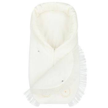 Baby Girls Ivory Carriage Nest