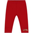Younger Girls Ivory & Red Trousers Set, 1, hi-res