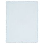 Baby Boys Blue Teddy Bear Ruffled Blanket , 1, hi-res