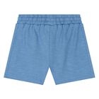 Younger Boys Blue Shorts Set, 3, hi-res