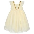 Girls Ivory Tulle Dress, 1, hi-res