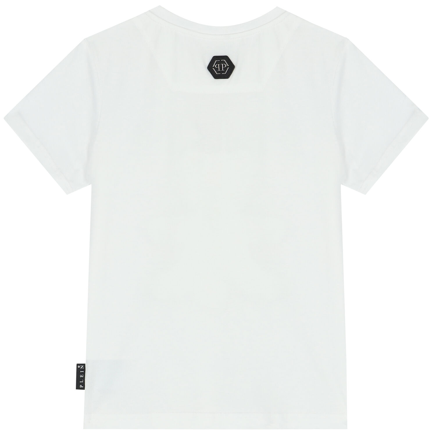 Boys White Logo T-Shirt, 1, hi-res image number null