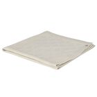 Baby Girls Beige & White Logo Blanket, 1, hi-res
