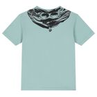Boys Green Logo T-Shirt, 2, hi-res