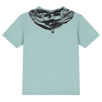 Boys Green Logo T-Shirt