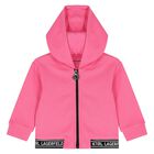 Younger Girls Pink & White Logo 3-Piece Tracksuit, 1, hi-res