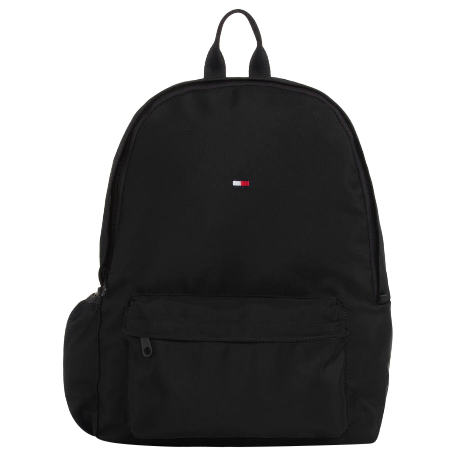 Black Logo Backpack, 1, hi-res