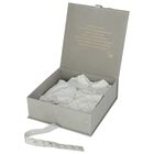 Baby Boys White & Gold Logo Babygrow Gift Set, 1, hi-res