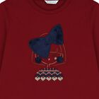 Girls Red & Navy Blue Tartan Leggings Set, 2, hi-res