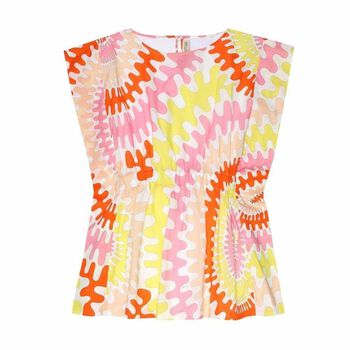 Girls Iconic Print Dress