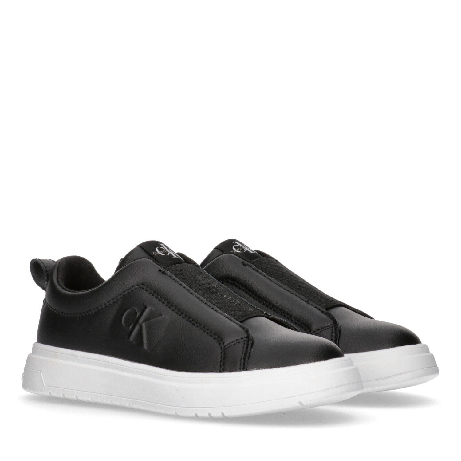 Black & White Logo Trainers, 2, hi-res