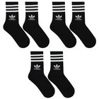 Black Logo Crew Socks ( 3-Pack ), 2, hi-res