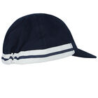 Baby Boys Navy Blue Logo Cap, 3, hi-res