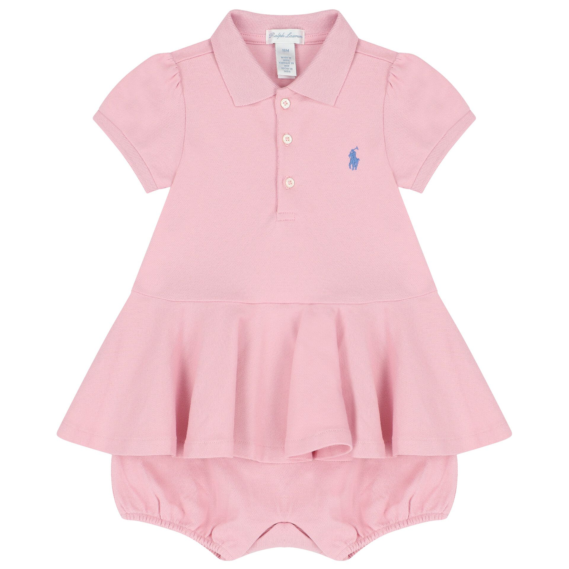 Ralph lauren baby girl romper discount