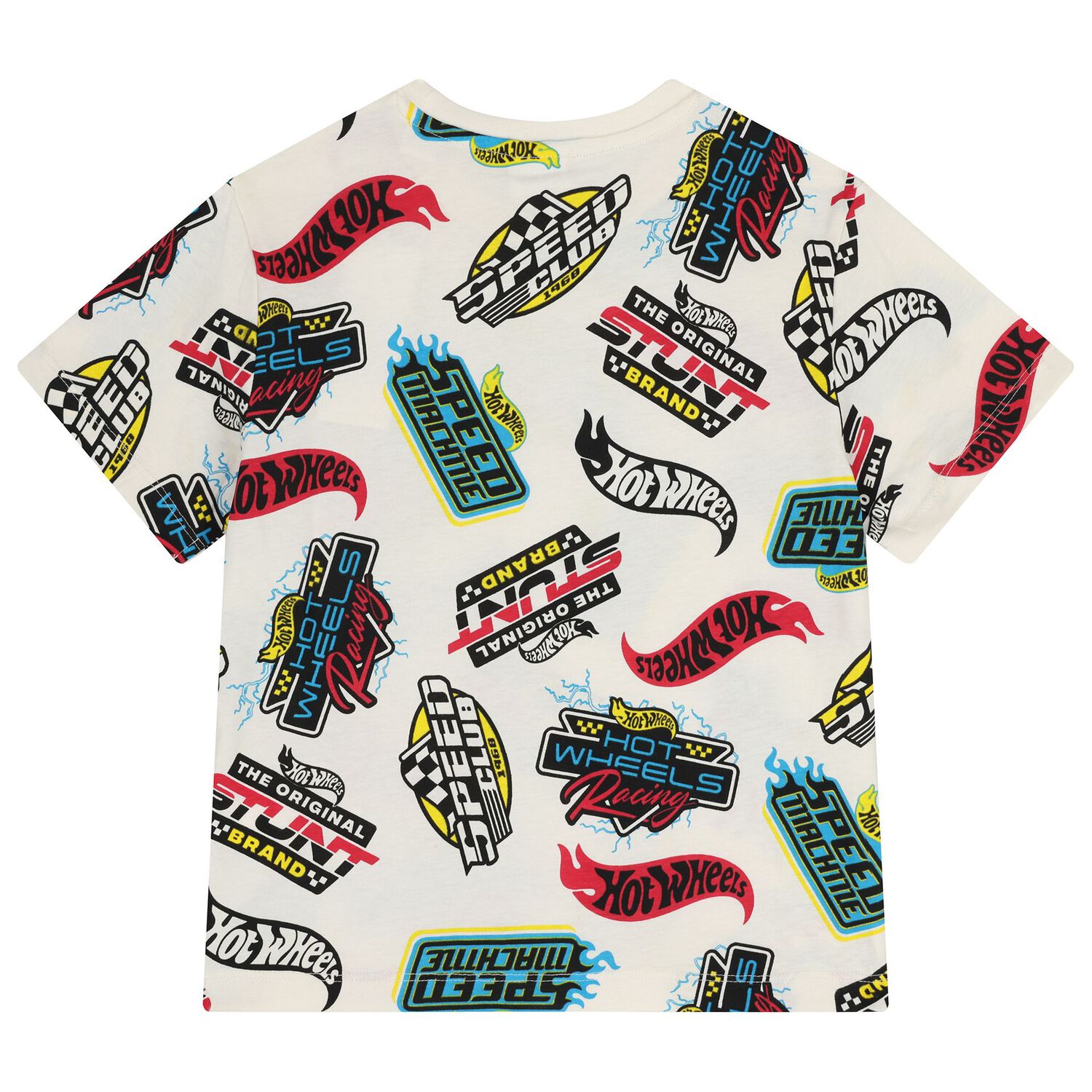 Boys Ivory Hot Wheels T-Shirt , 1, hi-res