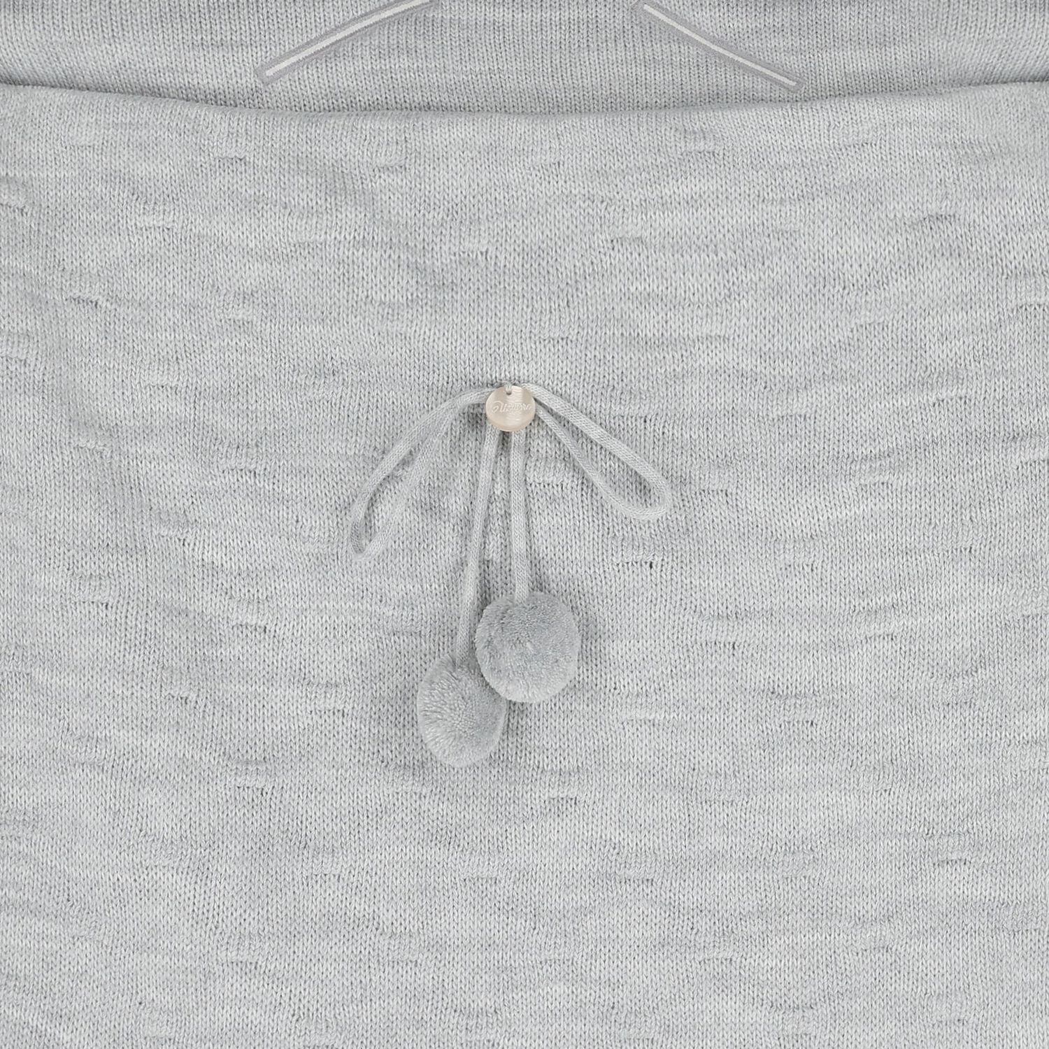 Grey Knit Baby Nest, 2, hi-res