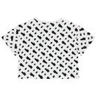 Girls White Logo T-Shirt, 1, hi-res