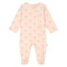 Pink Logo Babygrow, 1, hi-res