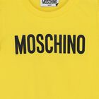 Younger Girls Yellow Logo Dress, 1, hi-res