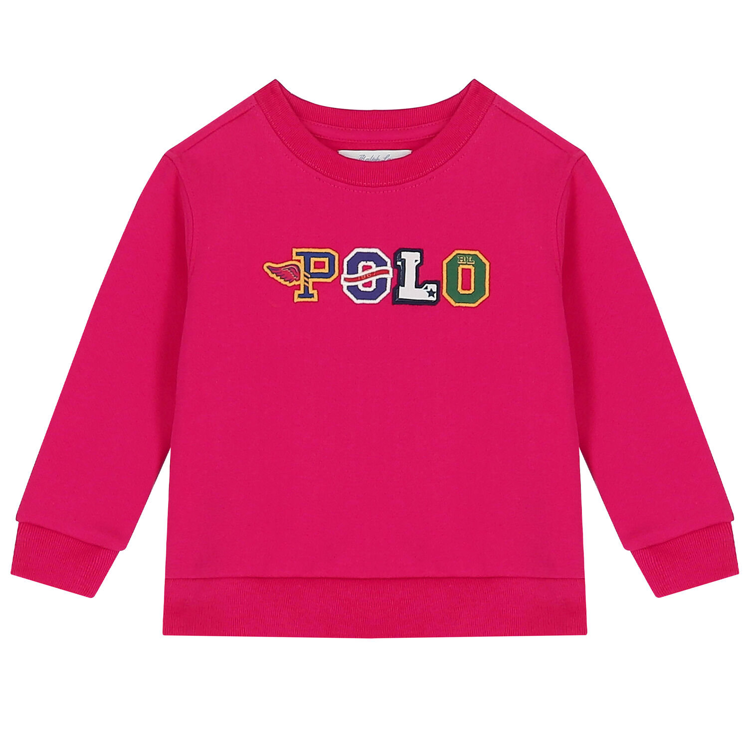 Baby Girls Pink Logo Tracksuit, 1, hi-res