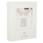 Ivory & Gold Babygrow, Hat & Bib Gift Set, 1, hi-res