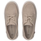 Boys Beige Faux Leather Moccasins, 1, hi-res