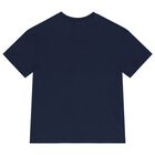 Navy Blue Boys Logo Lobster T-Shirt, 1, hi-res