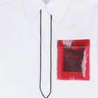 Boys White Cotton Shirt, 1, hi-res