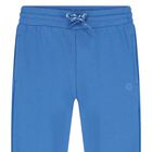Younger Boys Blue Logo Joggers, 2, hi-res