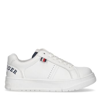 White Logo Trainers