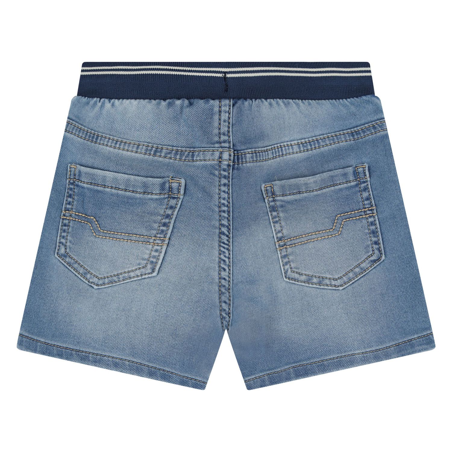 Younger Boys Blue Denim Shorts, 1, hi-res image number null