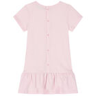 Younger Girls Pink Logo Bag Dress, 1, hi-res