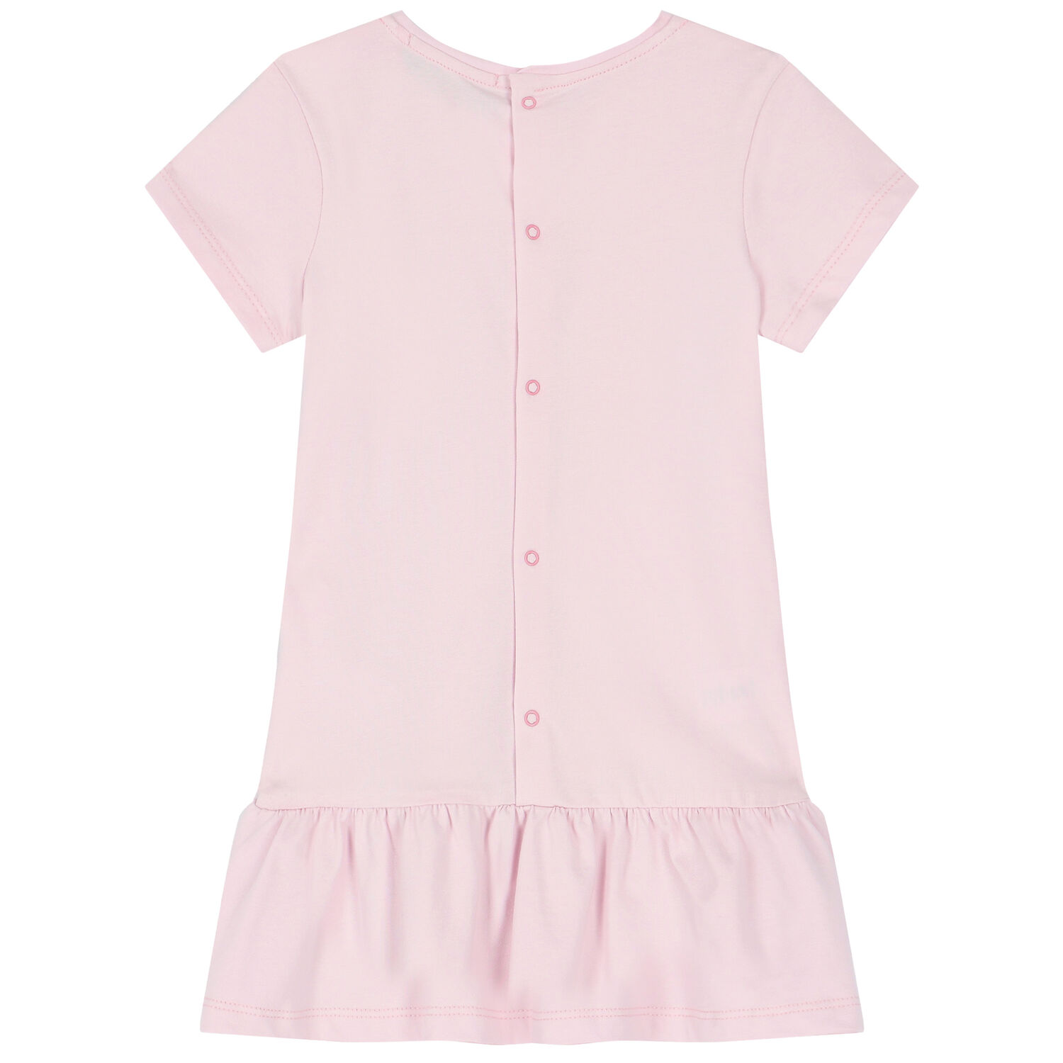 Younger Girls Pink Logo Bag Dress, 1, hi-res