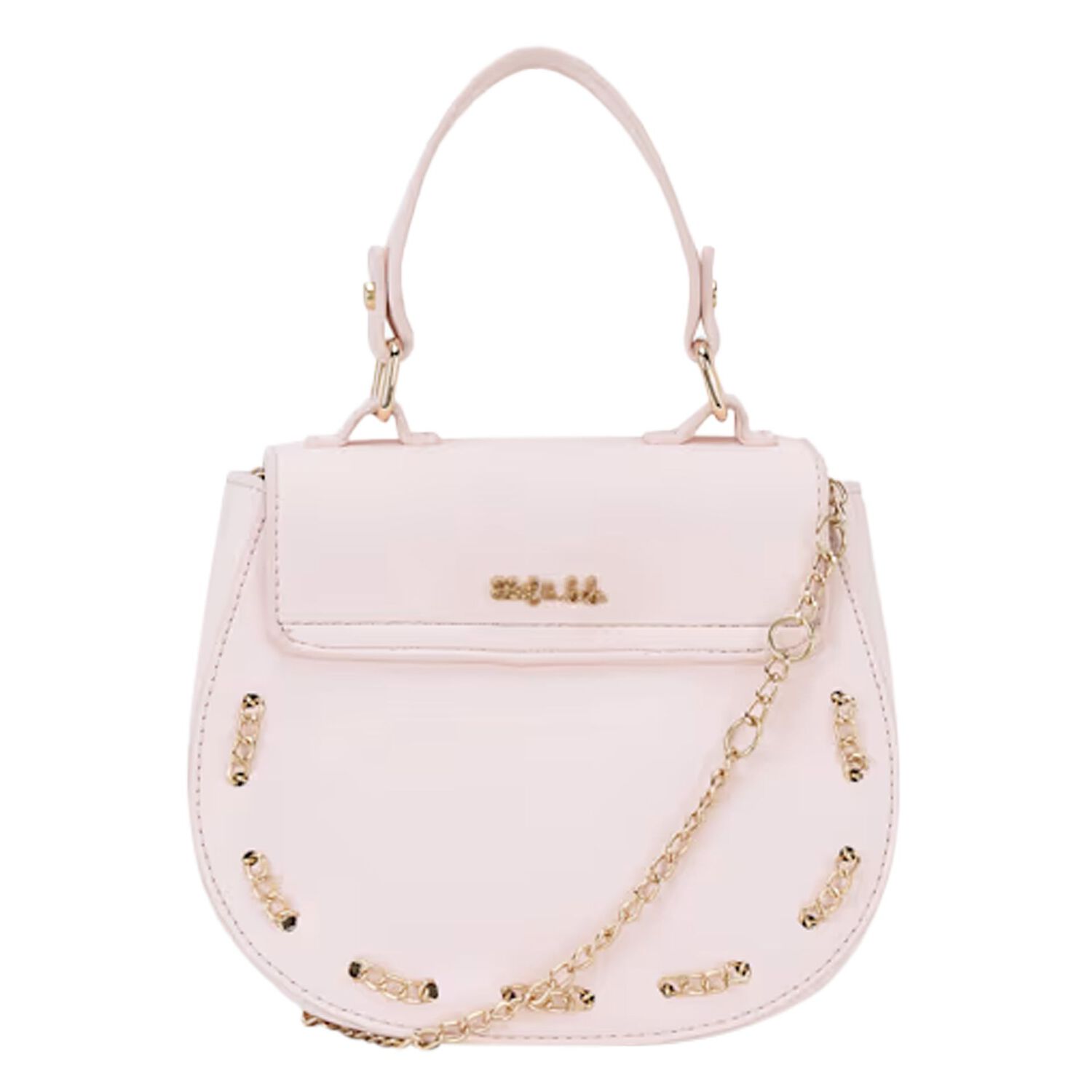 Girls Pink Logo Handbag, 2, hi-res image number null