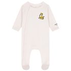 Baby Girls Pink Tiger Babygrows ( 2 Pack ) , 1, hi-res