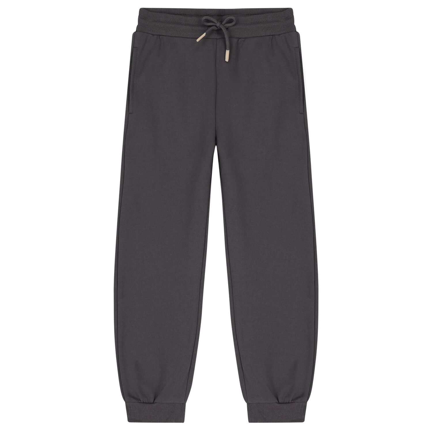 Boys Beige & Grey Tracksuit Set ( 3 Piece ), 1, hi-res