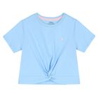 Girls Blue Logo T-Shirt, 2, hi-res
