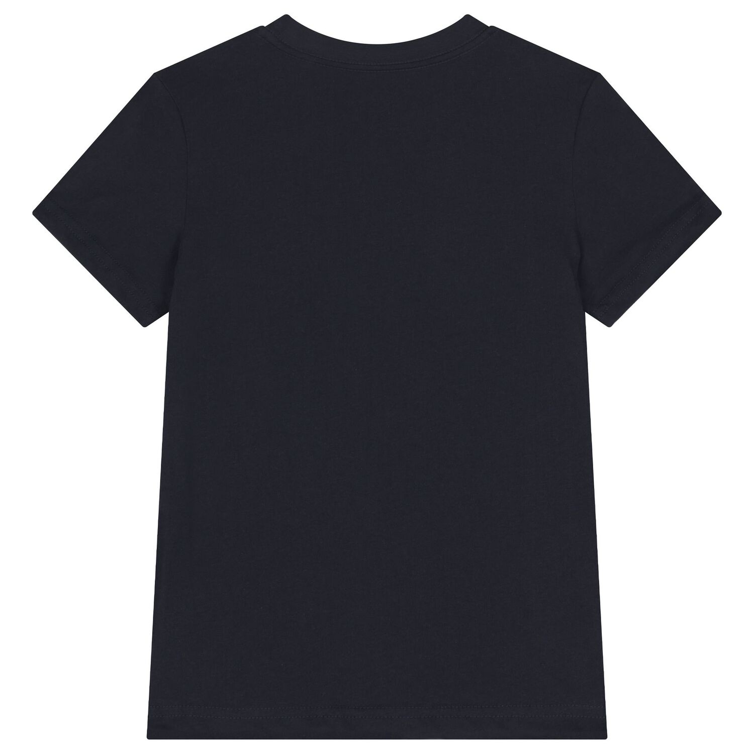 Boys Navy Blue & Blue Cotton Logo T-Shirts ( 2-Pack ), 4, hi-res