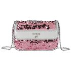 Girls Silver & Pink Sequins Bag&nbsp;, 2, hi-res