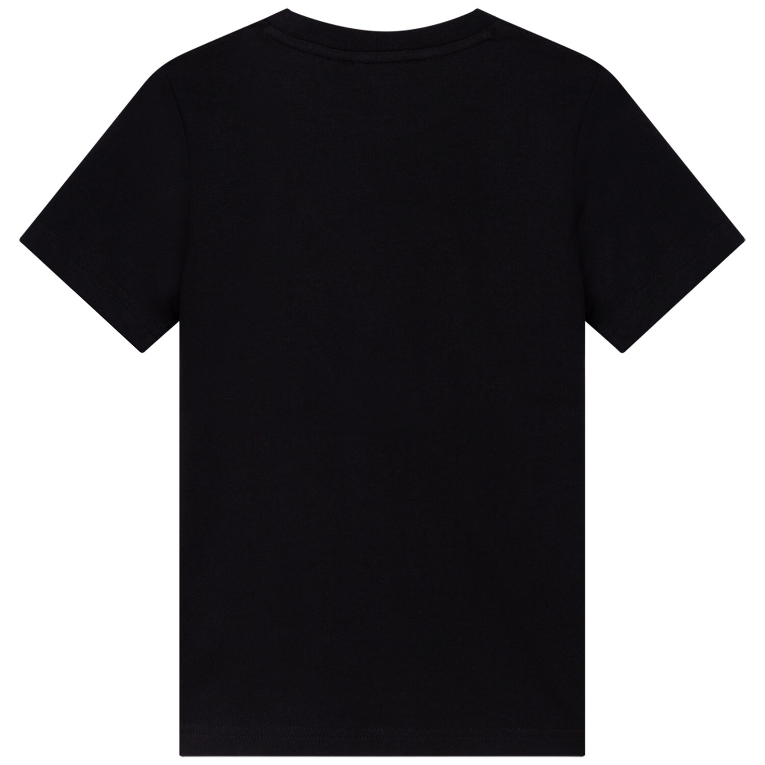 Boys Black Logo T-Shirt, 1, hi-res