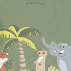 Younger Boys Green Jungle T-Shirt, 1, hi-res