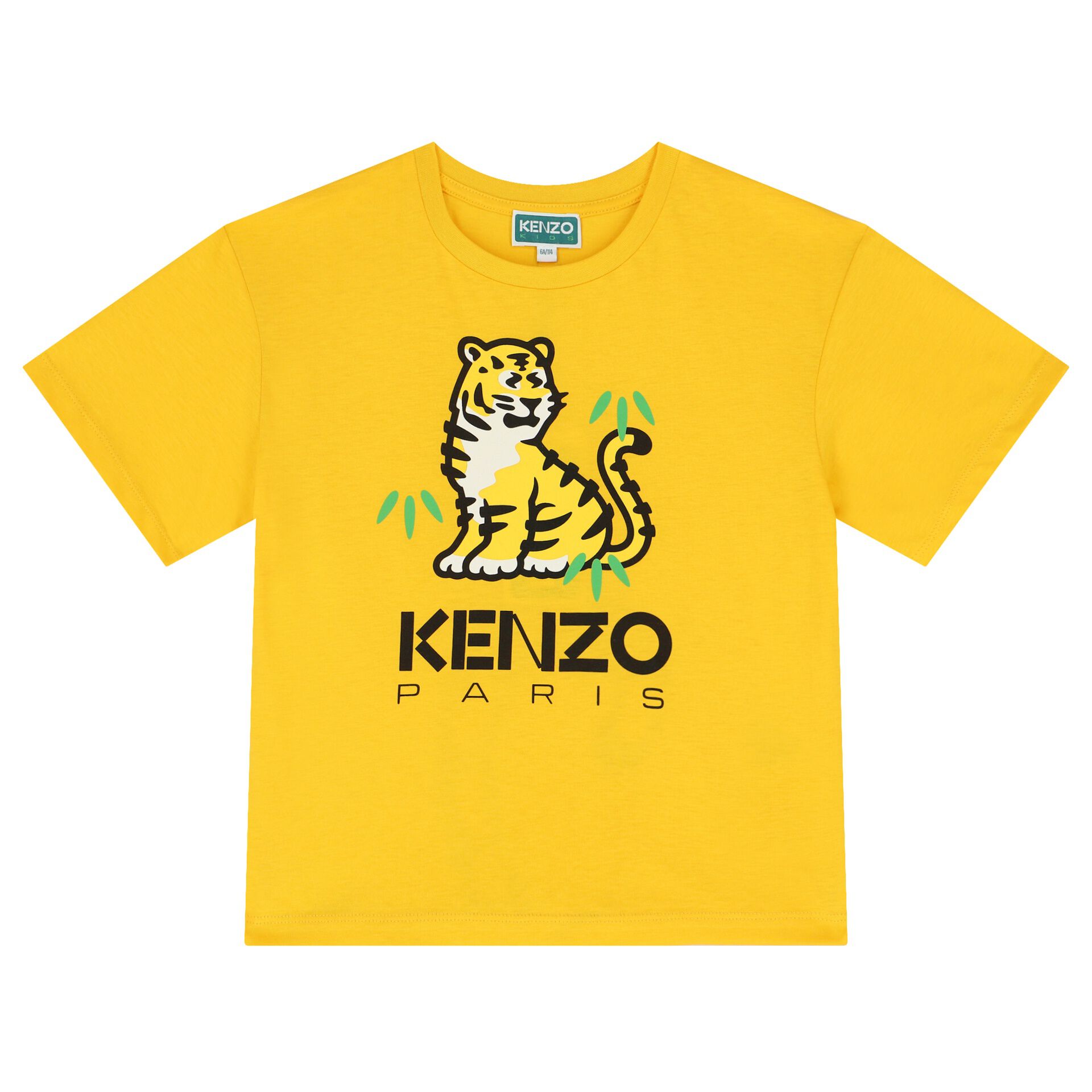 Kenzo yellow sales t shirt