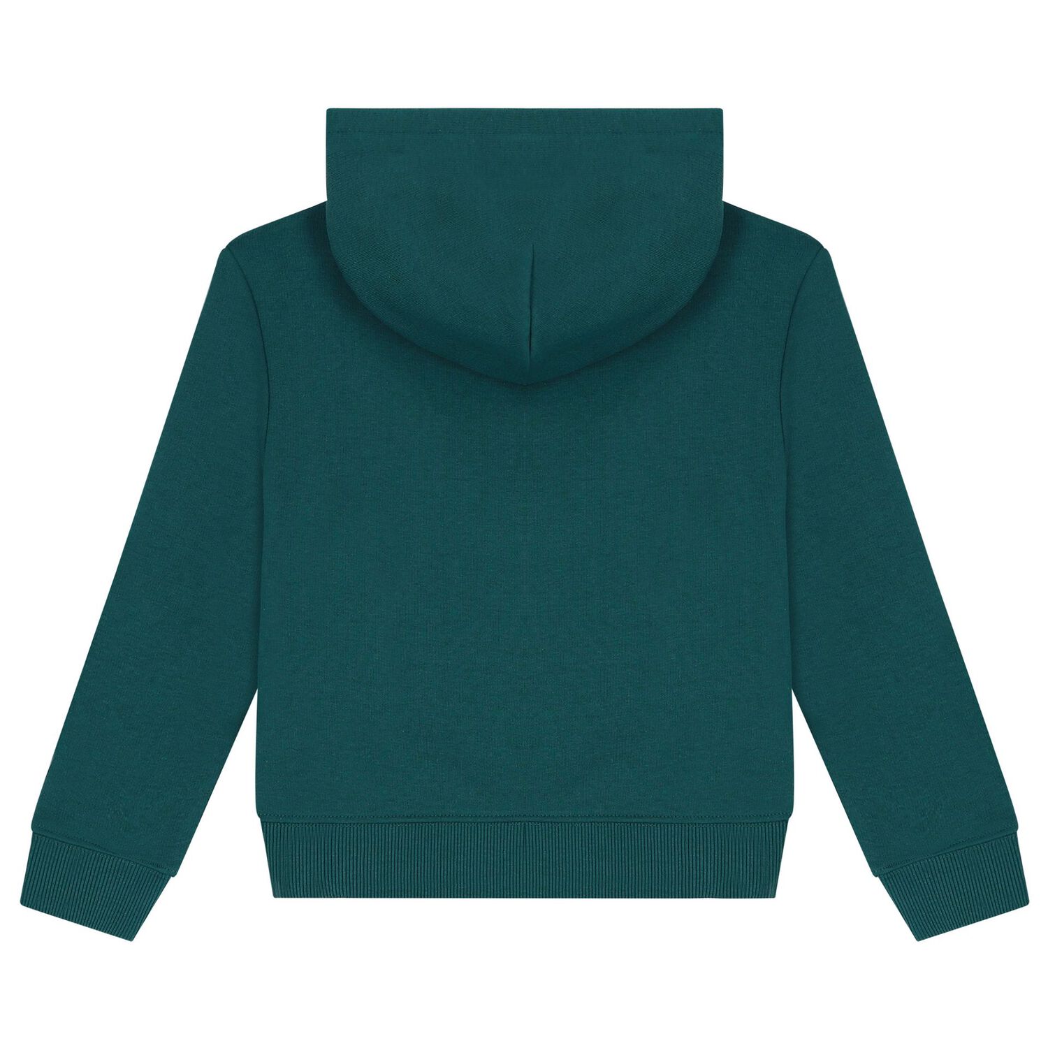 Boys Green Logo Hooded Top, 2, hi-res
