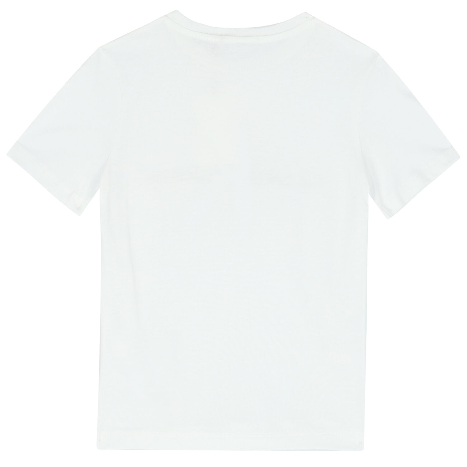 Boys White Logo T-Shirt, 1, hi-res