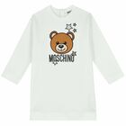 Girls Ivory Logo Dress, 1, hi-res