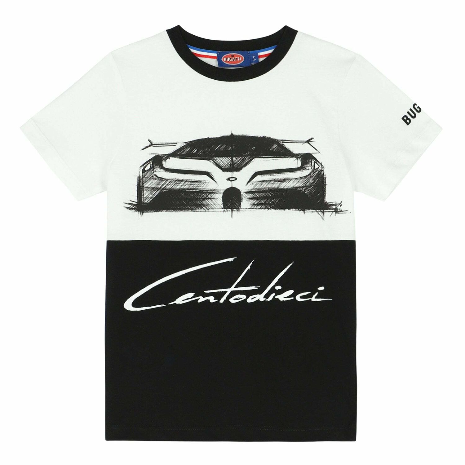 Boys White & Black Printed T-Shirt, 1, hi-res image number null