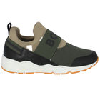 Boys Green Logo Trainers, 3, hi-res