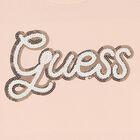 Girls Pink Logo Dress, 1, hi-res