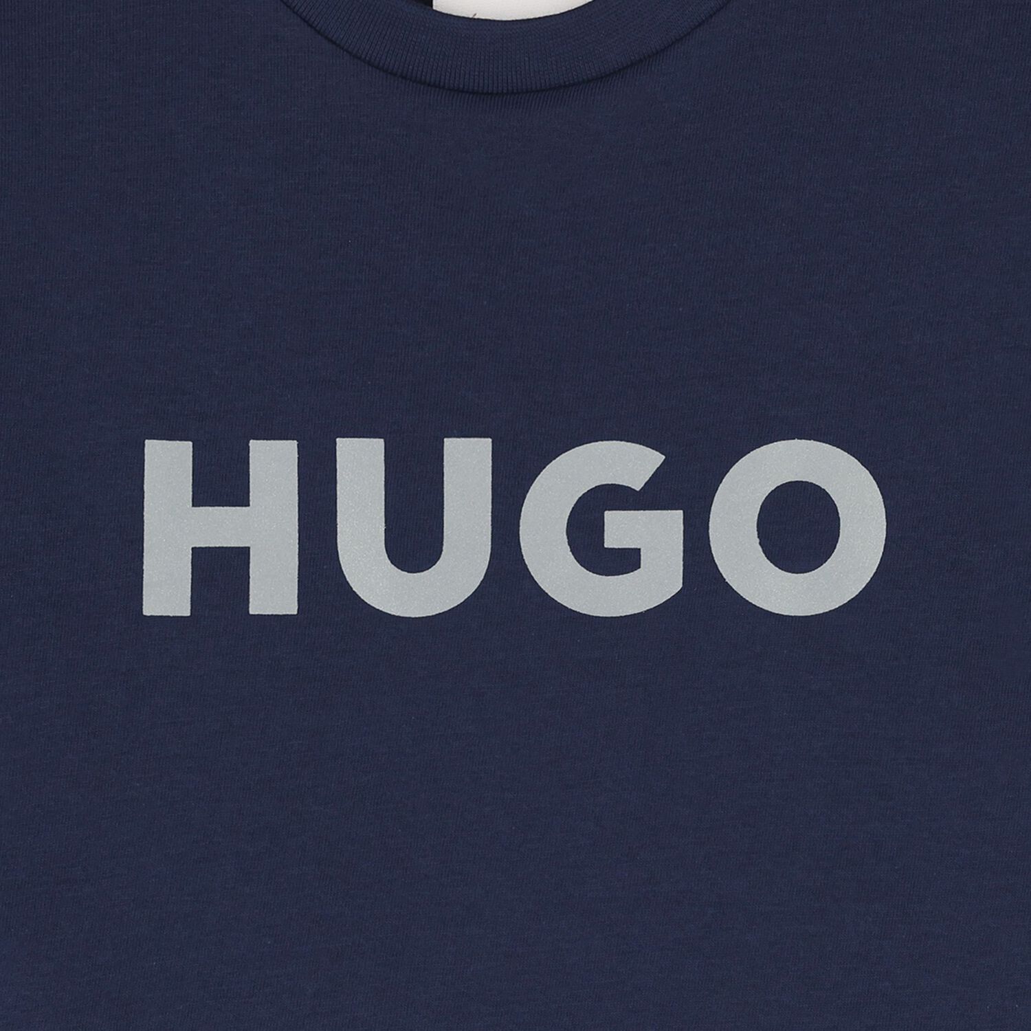 Boys Navy Blue Logo T-Shirt, 3, hi-res