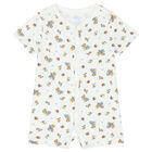 White Polo Bear Romper Gift Set, 1, hi-res